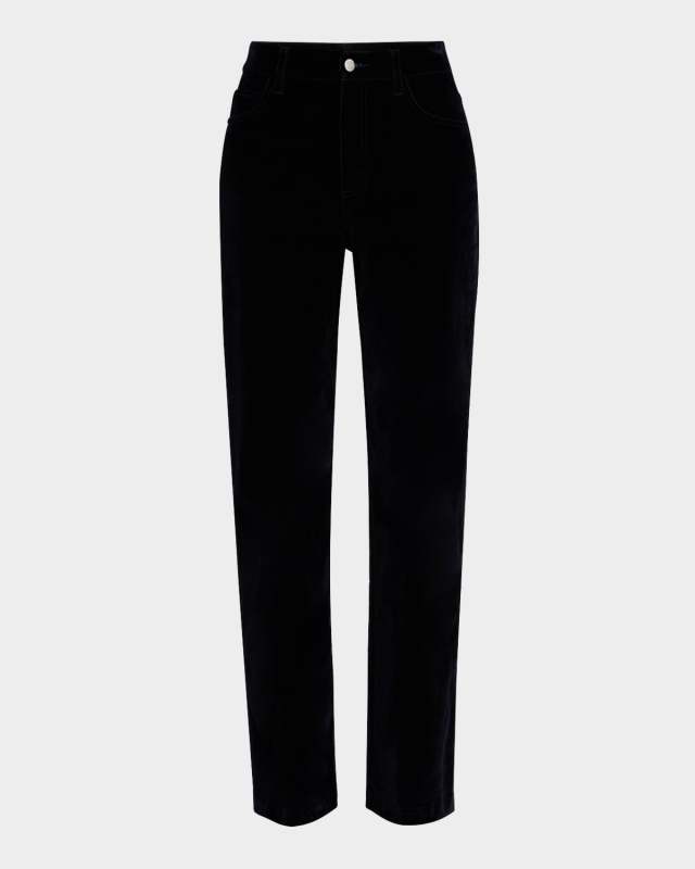 Willie Straight Velvet Pants